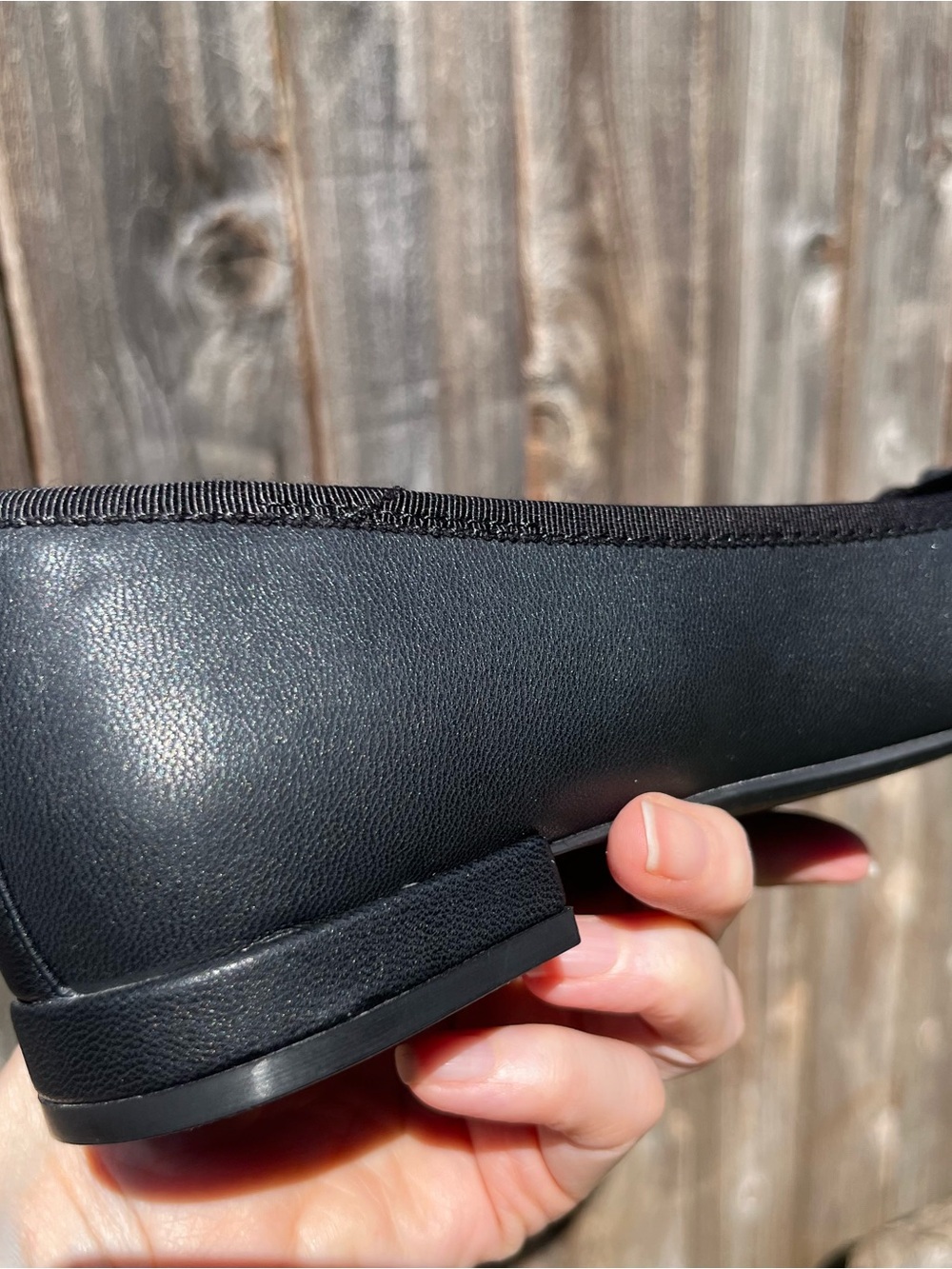 Me Too black pointed ballet flat size 7.5 - Picture 10 of 17